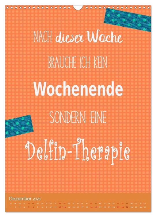 Produktbild: Arbeit macht Spa&szlig; (Wandkalender 2026 DIN A3 hoch), CALVENDO Monatskalender