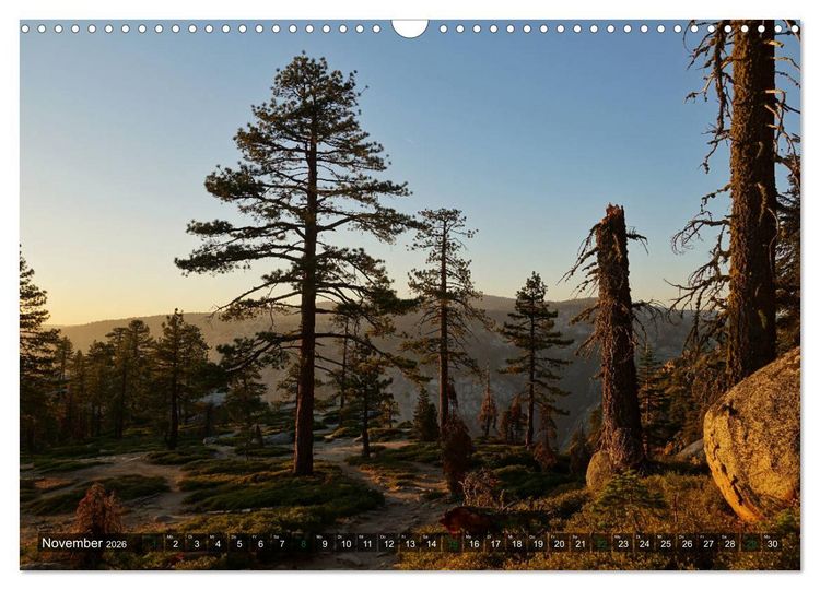 Produktbild: Yosemite Nationalpark (Wandkalender 2026 DIN A3 quer), CALVENDO Monatskalender