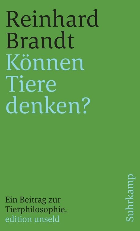 Bild vom Artikel Können Tiere denken? vom Autor Reinhard Brandt