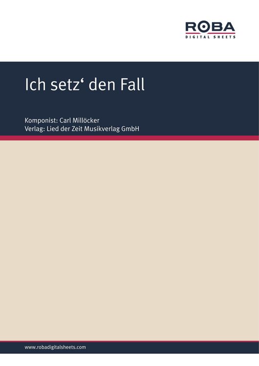 Produktbild: Ich setz' den Fall