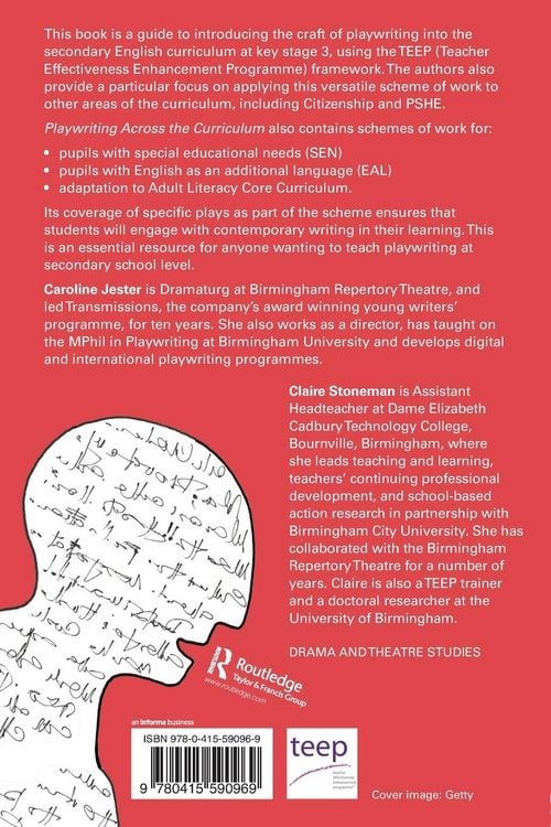Produktbild: Playwriting Across The Curriculum