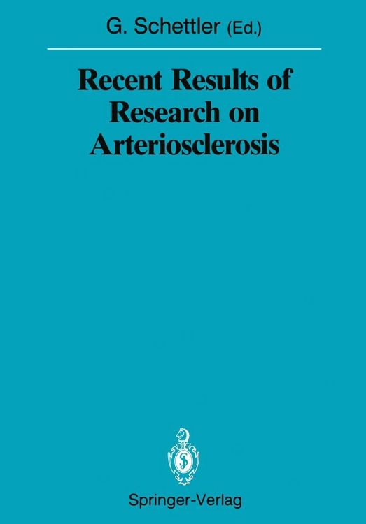 Produktbild: Recent Results of Research on Arteriosclerosis