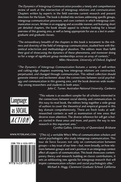 Produktbild: The Dynamics of Intergroup Communication