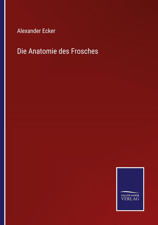 Produktbild: Die Anatomie des Frosches