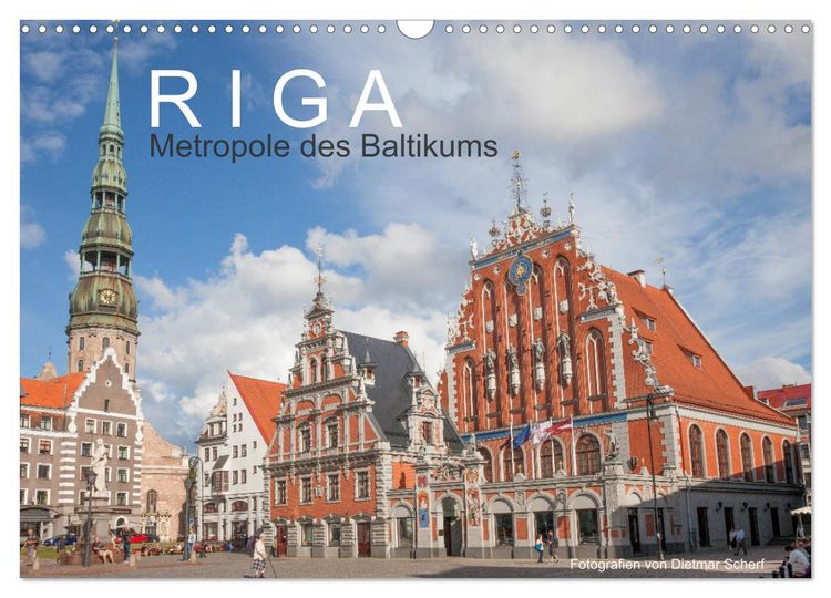 Produktbild: Riga - Metropole des Baltikums (Wandkalender 2026 DIN A3 quer), CALVENDO Monatskalender