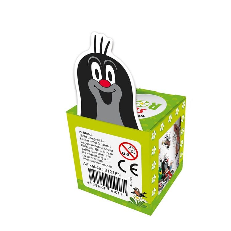 Produktbild: TR&Ouml;TSCH- Der Kleine Maulwurf Stickerrolle Sticker