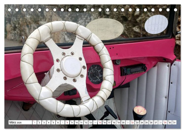 Produktbild: Ford Modell A - Ein r&uuml;stiger Neunzigj&auml;hriger in Havanna (Tischkalender 2026 DIN A5 quer), CALVENDO Monatskalender