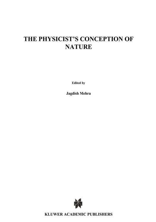 Produktbild: The Physicist's Conception of Nature