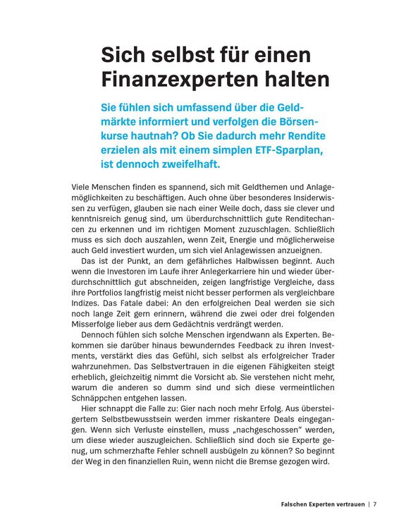 Produktbild: Die gr&ouml;&szlig;ten Anlagefehler und wie man sie vermeidet