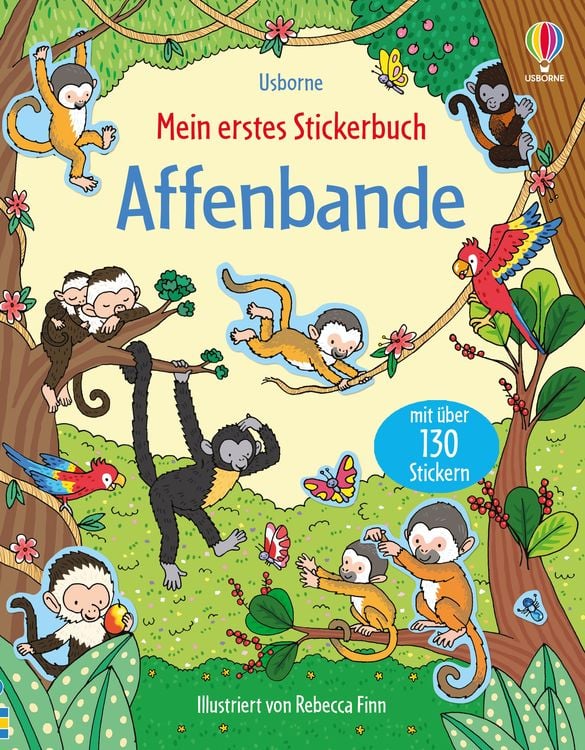 Bild vom Artikel Mein erstes Stickerbuch: Affenbande vom Autor Jessica Greenwell