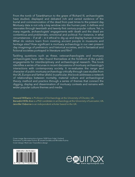 Produktbild: The Public Archaeology of Death