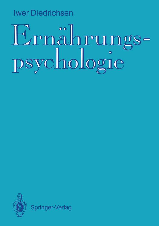 Produktbild: Ern&auml;hrungspsychologie