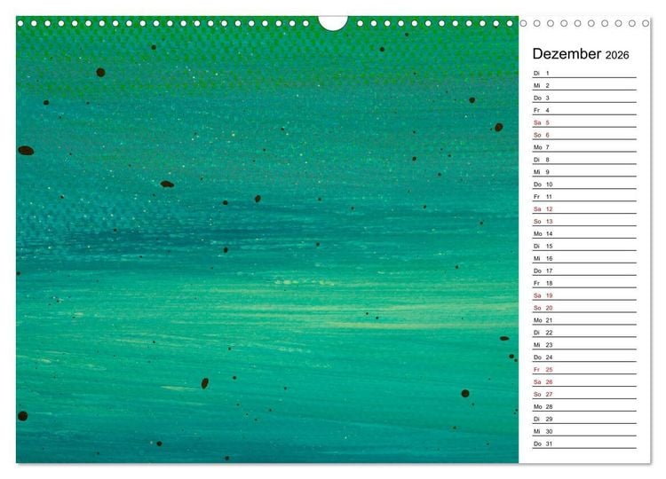 Produktbild: Mein bunter DIY-Bastelkalender (Wandkalender 2026 DIN A3 quer), CALVENDO Monatskalender