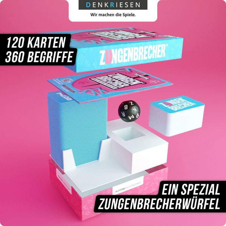 Produktbild: DENKRIESEN - Zungenbrecher&copy; - "raus mit der Sprache!"