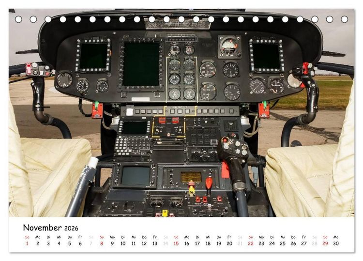 Produktbild: Flight deck - das beste B&uuml;ro (Tischkalender 2026 DIN A5 quer), CALVENDO Monatskalender