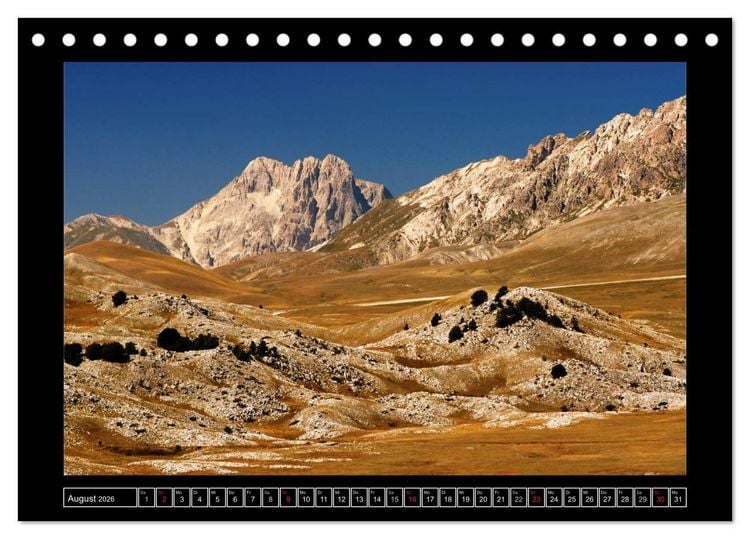 Produktbild: Faszination Bergwelt (Tischkalender 2026 DIN A5 quer), CALVENDO Monatskalender