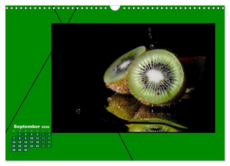 Produktbild: Heilende Farbe Gr&uuml;n (Wandkalender 2026 DIN A3 quer), CALVENDO Monatskalender