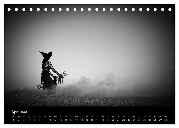 Produktbild: Hexen (Tischkalender 2026 DIN A5 quer), CALVENDO Monatskalender