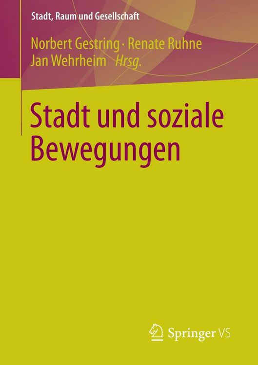 Produktbild: Stadt und soziale Bewegungen