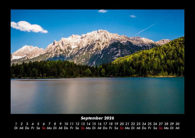 Produktbild: Die Seen der Erde 2026 Fotokalender DIN A3