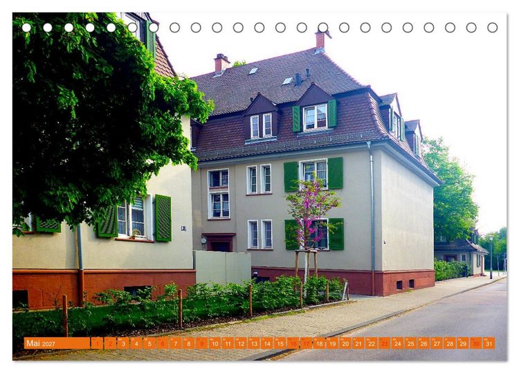 Produktbild: Gr&uuml;nes Mannheim (Tischkalender 2027 DIN A5 quer), CALVENDO Monatskalender