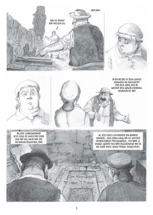 Produktbild: Don Quijote von der Mancha (Graphic Novel)