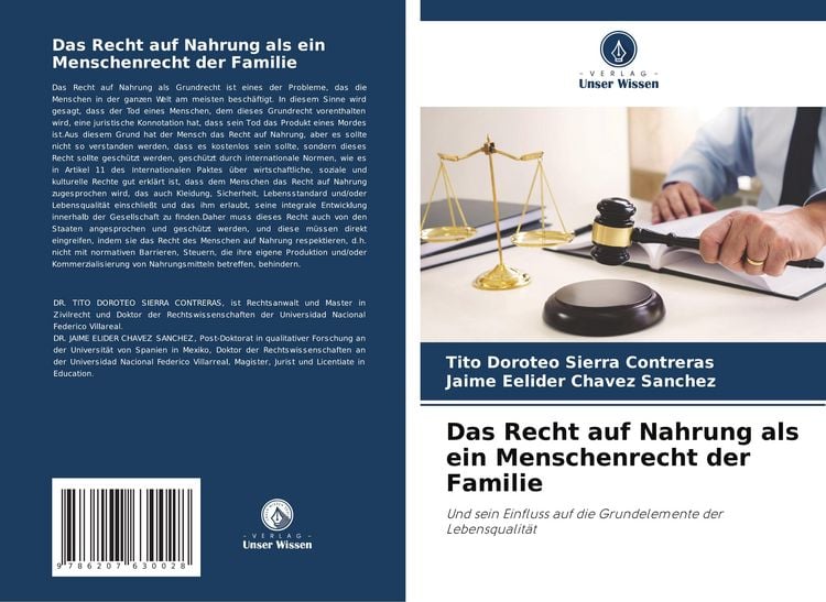 Produktbild: Das Recht auf Nahrung als ein Menschenrecht der Familie