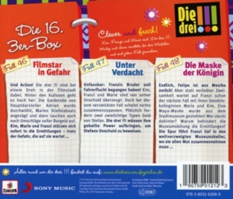 Die drei !!! 3er Box - Folgen 46-48 (3 Audio-CDs)