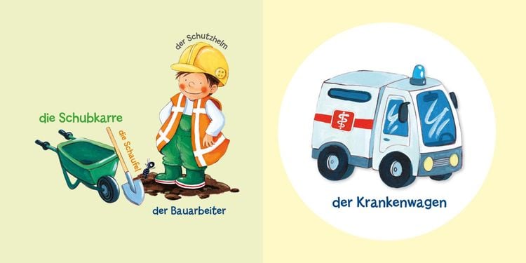 Produktbild: Baby Pixi (unkaputtbar) 95: HABA Erste Wörter: Einsatzfahrzeuge