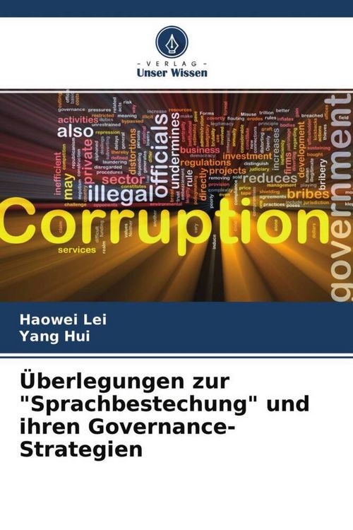 Produktbild: &Uuml;berlegungen zur "Sprachbestechung" und ihren Governance-Strategien