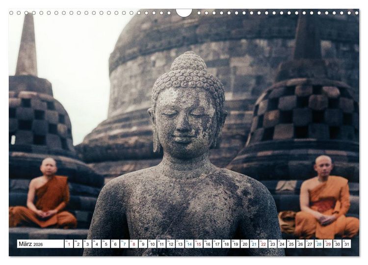 Produktbild: Java, Indonesische Insel im Feuerring (Wandkalender 2026 DIN A3 quer), CALVENDO Monatskalender