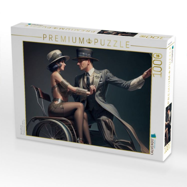Produktbild: CALVENDO Puzzle Dance withe me | 1000 Teile Lege-Gr&ouml;&szlig;e 64x48cm Foto-Puzzle f&uuml;r gl&uuml;ckliche Stunden