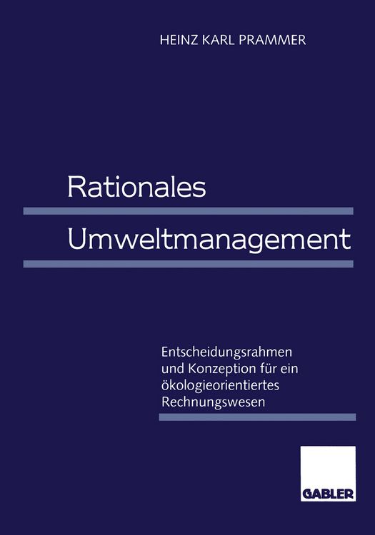 Produktbild: Rationales Umweltmanagement