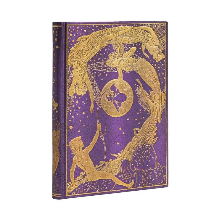 Produktbild: Hardcover Notizbuch Violet Fairy, Midi, Liniert