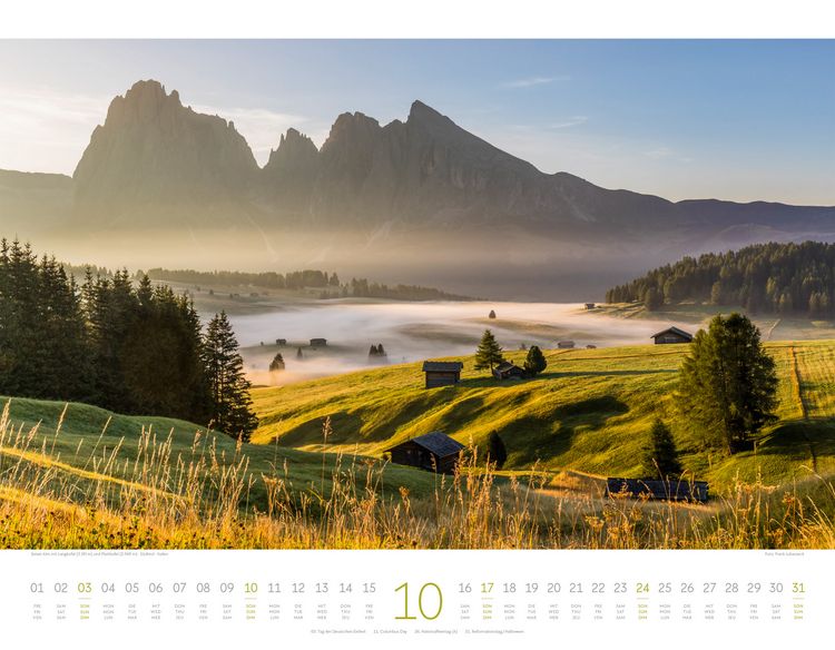 Produktbild: Bergwelt Dolomiten Kalender 2027