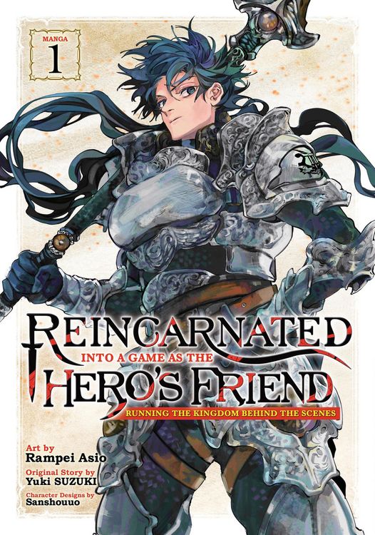Produktbild: Reincarnated Into a Game as the Hero's Friend: Running the Kingdom Behind the Scenes (Manga) Vol. 1