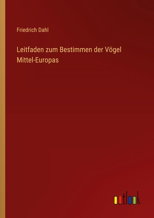 Produktbild: Leitfaden zum Bestimmen der V&ouml;gel Mittel-Europas