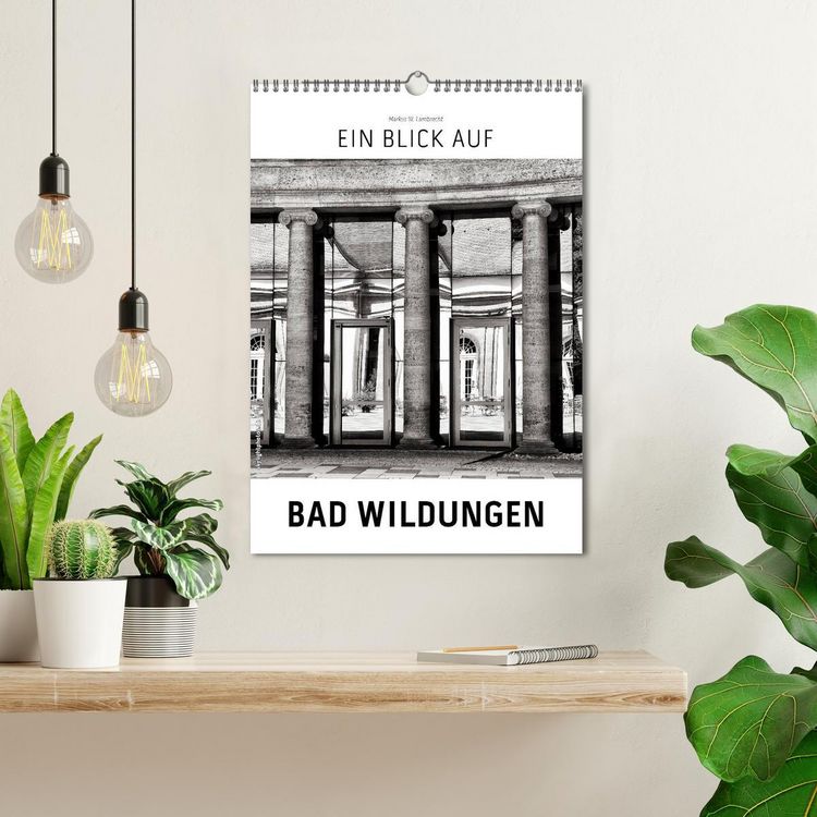 Produktbild: Ein Blick auf Bad Wildungen (Wandkalender 2026 DIN A3 hoch), CALVENDO Monatskalender