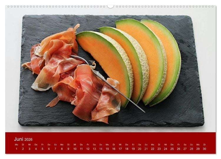 Produktbild: Schinken und Wurst (hochwertiger Premium Wandkalender 2026 DIN A2 quer), Kunstdruck in Hochglanz