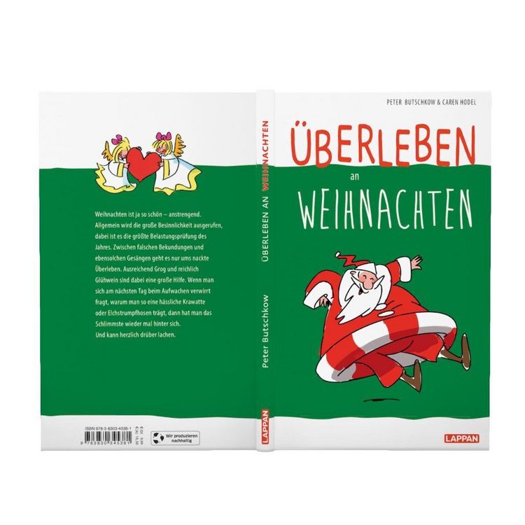 Produktbild: &Uuml;berleben an Weihnachten - Humorvolle Texte und Cartoons zum Fest