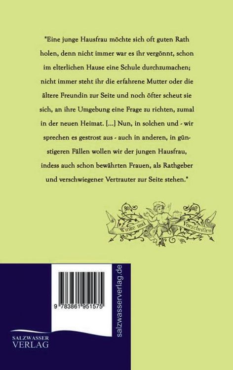 Produktbild: Haus- und K&uuml;chenbrevier von 1875