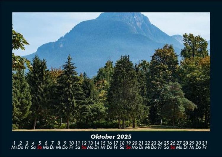 Produktbild: Bergige Welten 2025 Fotokalender DIN A5