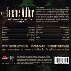 Produktbild: Irene Adler - T&ouml;dliche Riffe,1 Audio-CD