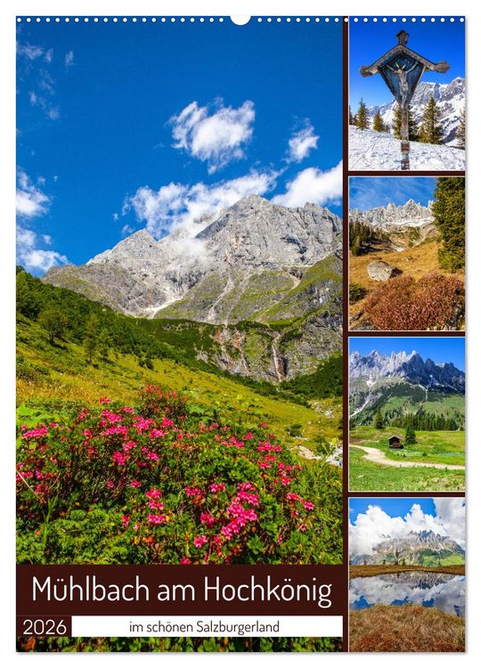 Produktbild: M&uuml;hlbach am Hochk&ouml;nig (Wandkalender 2026 DIN A2 hoch), CALVENDO Monatskalender