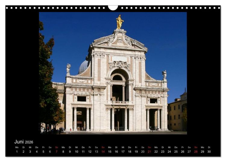 Produktbild: Auf den Spuren des Hl. Franziskus (Wandkalender 2026 DIN A3 quer), CALVENDO Monatskalender