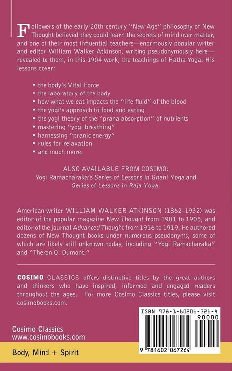 Produktbild: Hatha Yoga Or, the Yogi Philosophy of Physical Well-Being