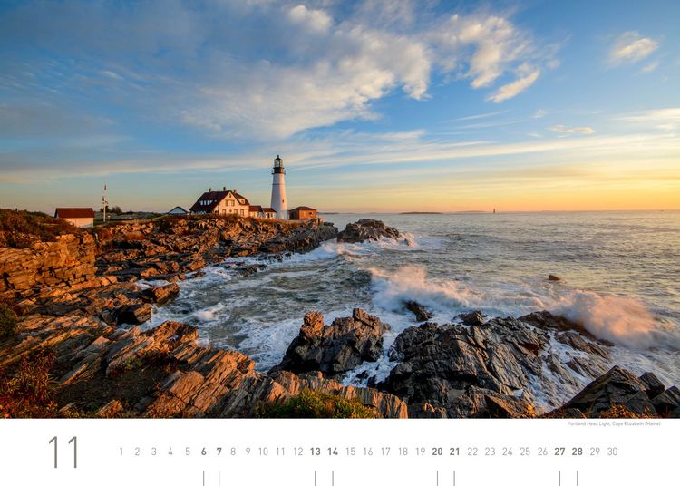 Produktbild: USA Exklusivkalender 2027