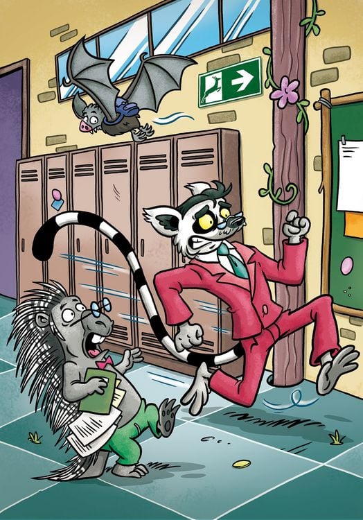 Produktbild: Die h&ouml;chstfamose Zoo-Schule &ndash; Tierisch-lustige Vorlesegeschichte f&uuml;r die erste Klasse