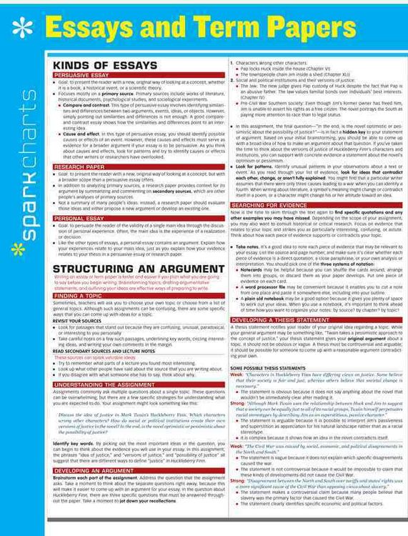 Produktbild: Sparkcharts Essays & Term Pape