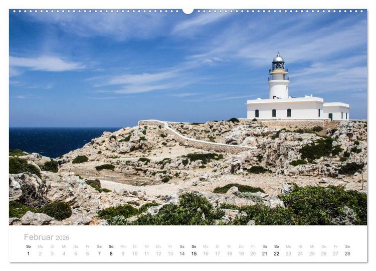 Produktbild: MENORCA 2 - Landschaftsfotografien von Niko Korte (hochwertiger Premium Wandkalender 2026 DIN A2 quer), Kunstdruck in Hochglanz